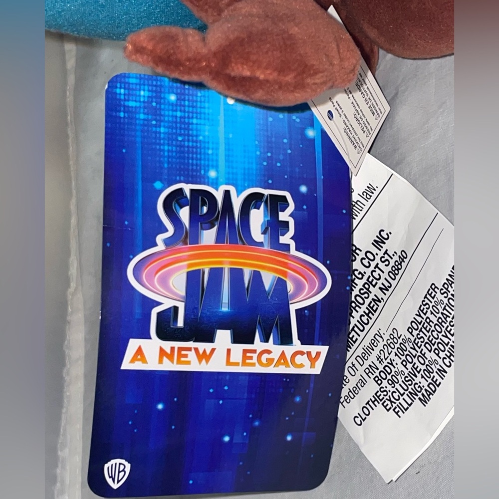 Space Jam A New Legacy Taz Plush Cuddle Decorative Pillow Buddy Brown 14" NEW - Picture 7 of 8